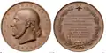 Medal Karl Morgenstern 1856.
