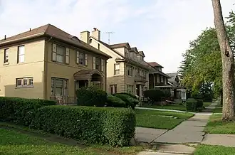 Medbury's–Grove Lawn Subdivisions Historic District along Puritan Avenue