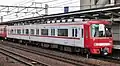 3100 series set 3106 with Meitetsu 2200 series livery on an Express service bound for Gifu