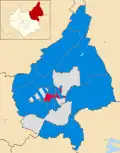 2007 results map