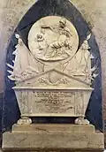 Memorial to Joseph Moorhouse, St. Mary's Church, Madras