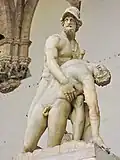 Paschino group (Menelaus and Patroclus?), 3rd century BC, Roman copy