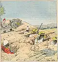 Merina troops in ambush.