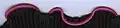 2-thread, 1⁄8&nbsp;in (3.2&nbsp;mm) wide, 20 stitches per inch (1.3&nbsp;mm stitch pitch), with differential feed