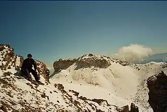 Around the Knees (5,000&nbsp;m (3.1 miles)) of Iztaccíhuatl