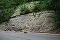 Mexican War engraving off of Howard Road