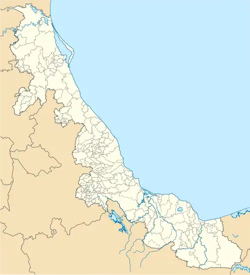 Álamo Temapache is located in Veracruz