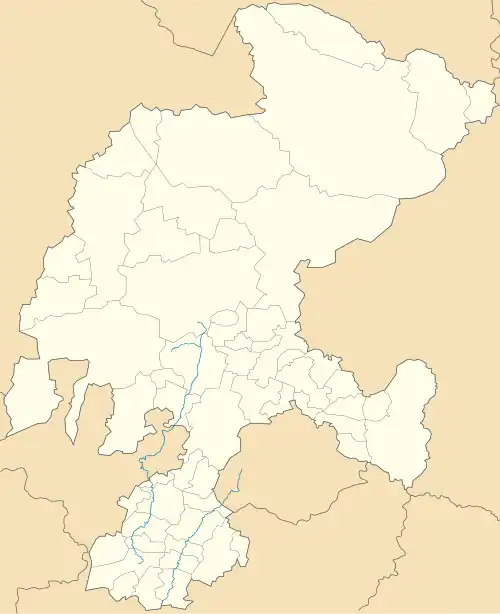 Atolinga, Zacatecas is located in Zacatecas
