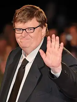 Moore waving