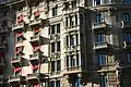 The exclusive Hotel Gallia, situated in Piazza Duca d'Aosta