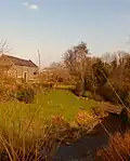 Milldriggan mill, burn and bridge