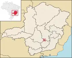 Location of Belo Vale