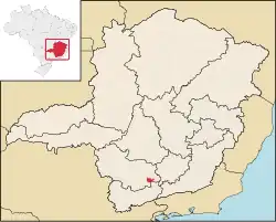 Location in São Paulo state