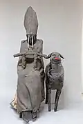 Mirosław Bałka, Black Pope and Black Sheep (1987)