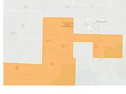 Map of the district