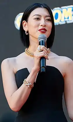Miyoshi from "Knuckle Girl" at Red Carpet of the Tokyo International Film Festival 2023