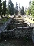 Mogorjelo ancient Roman suburban Villa Rustica from the 4th century, near Čapljina, Bosnia and Herzegovina