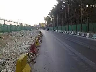 Way inside of Mohajer, under construction by Isfahan Metro project