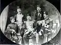 Persian delegation at the funeral of King Edward VII 1910