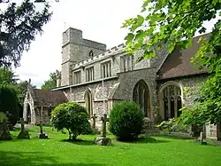 St Dunstan's Church from south-east