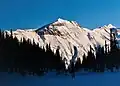 Mons Peak, west aspect