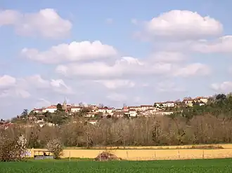 A general view of Montesquiou