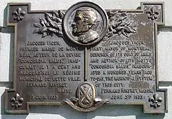 Jacques Viger plaque
