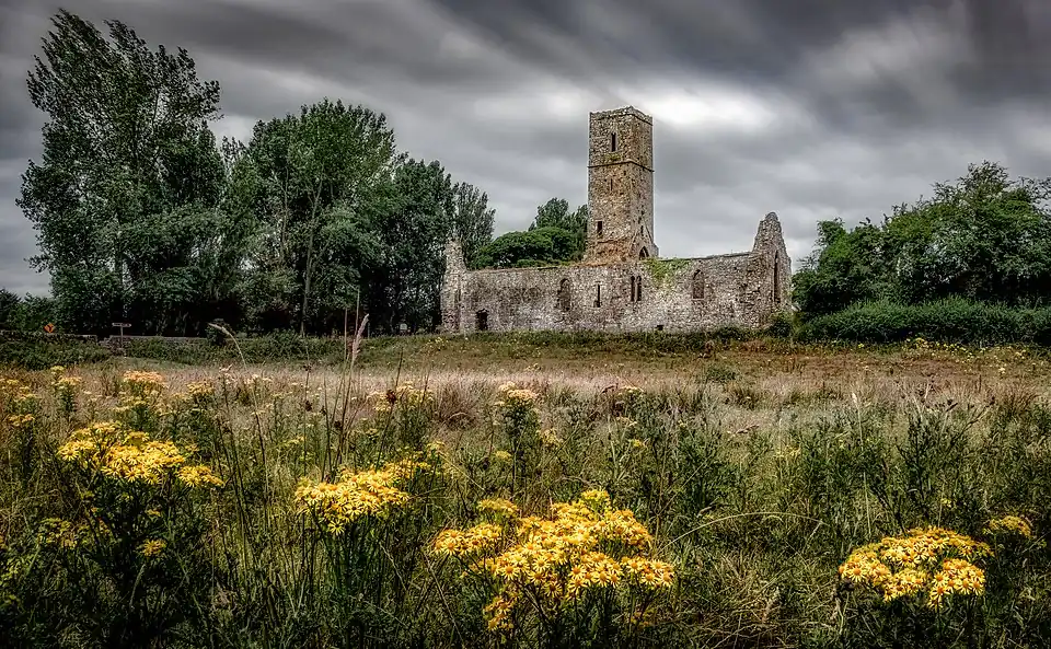 The abbey buildings