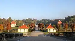 The park of the castle