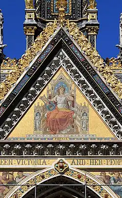 Albert Memorial – Exterior Mosaic