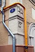 Aluminium gutters in Moscow
