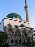 Entrance to el-Jazzar Mosque