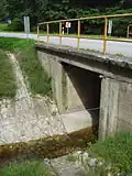 Trnava as a small brook at Gornji Mihaljevec