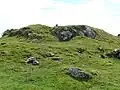 View from the base of Mote of Crailloch