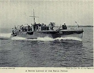 A comparable ELCO motor launch, ML 59