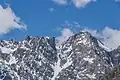 Mount Biretta (left) and The Nuns Veil (right)