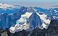 Mount Despair from the east featuring its glacier