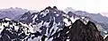 Mount Stone seen from Mount Skokomish