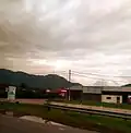 As seen from Taboh Naning, Malacca, from Route FT 19.
