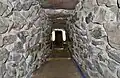 Passageway faching burial chamber