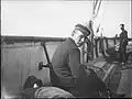 Mr. Cook, second officer of the NZGSS Hinemoa in 1944