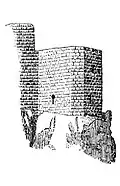 West tower