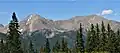 Mt. Aetna (left) and Taylor Mountain (right)