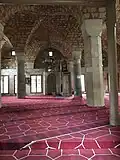 Interior with mihrab and minbar