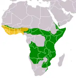 Map of range