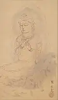 Seated Avalokiteshvara with Lotus