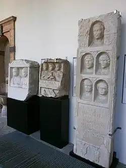 Roman funerary stele, 1st century AD