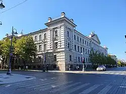 Image 39Former KGB headquarters in Vilnius, containing the Museum of Occupations and Freedom Fights. (from History of Lithuania)