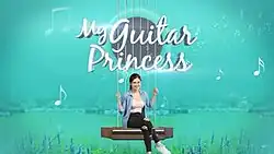 An image of Julie Anne San Jose, sitting on a swing seat over a teal background. The series title is displayed on the upper center of the image.