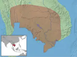 Map of range